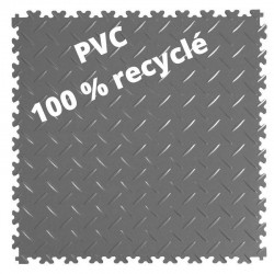 Eco-Mustang, dalle en PVC 100 % recyclé et recyclable, clipsable